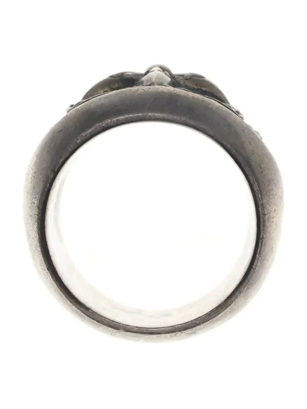 Chrome Hearts Clssc Oval Star Classic Ring Silver